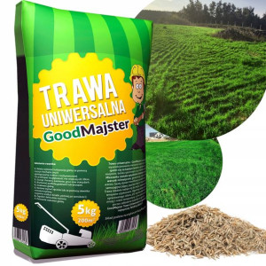 TRAWA UNIWERSALNA 5kg - 200m2 OGRODOWA GoodMajster