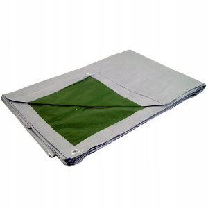 Plandeka Plandeki Srebrna 5x8 Bardzo Gruba 130g