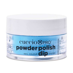 CUCCIO DIP Puder do manicure tytanowy 3023 Neon Blue - 14g