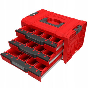 QBRICK SYSTEM PRO Drawer 3 Toolbox RED Ultra HD