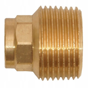 Cu Nypel Gwintowany 15 Lw 3/4 Diamond Brąz Viega