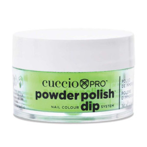 CUCCIO DIP Puder do manicure tytanowy 3033 Neon Green - 14g