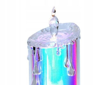 Wkład LED do zniczy wkład holograficzny LEDOWY 5cm