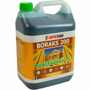 IMPREGNAT DO WIĘŹBY DACHOWEJ koncentrat BORAKS 1:9