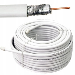 Kabel Przewód Koncentryczny Antenowy Rg 10m G06-10
