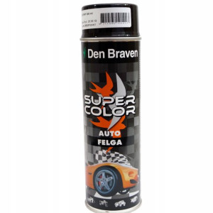 Spray Do Felg Lakier Farba Czarny 500ml