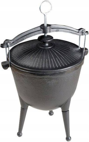 Grill Żeliwny Kociołek Myśliwski Mg629