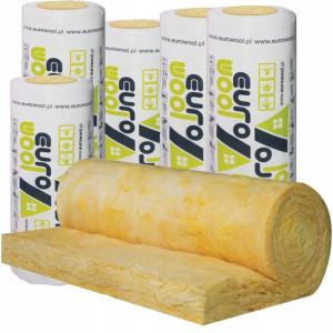 Wełna Mineralna Szklana Wata Eurowool + 0,035 15cm