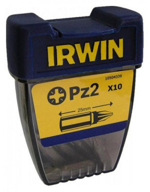 Grot Pozidriv Pz2 L=25 mm 1/4" 10 szt. Irwin 10504339