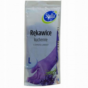 Rękawice kuchenne zapach lawendy rozmiar L