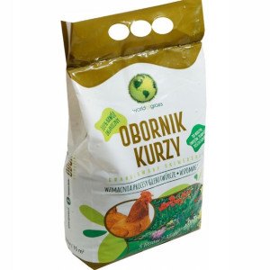 Obornik Granulowany Kurzy 5l - 3,5kg - Nawóz Bio
