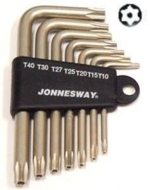 Jonnesway Klucz Torx Typ "l" Komplet 7cz. Otwór H08mt07s
