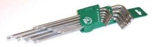 Jonnesway Klucz Torx Typ "l" Komplet 10cz. Bardzo Długie H12s110s
