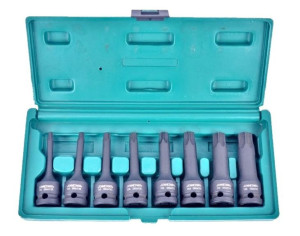 Jonnesway Klucze Torx Udarowe Tx 1/2 8 Szt. Zestaw