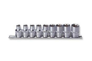 Jonnesway Komplet Nasadek 9 Elem. (1/2") Torx S06h49s