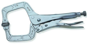Jonnesway Szczypce Zaciskowe Morsea Blacharskie Typ C 11" 275mm P53m11