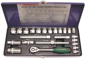 Jonnesway Zestaw Kluczy 25 Elem. (3/8") S04h3125s
