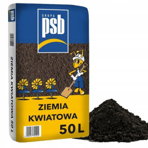 Ziemia Do Kwiatów Kwiatowa 50l Z Nawozem Psb
