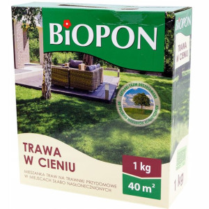 BIOPON TRAWA do Miejsc ZACIENIONYCH 1kg na 40m2