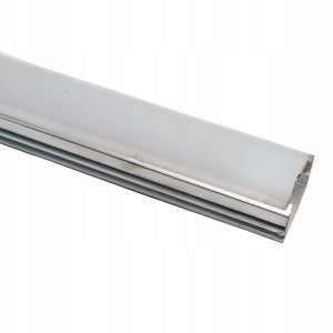 Klosz + Profil Led Nawierzchniowy Nieanodowy 2m