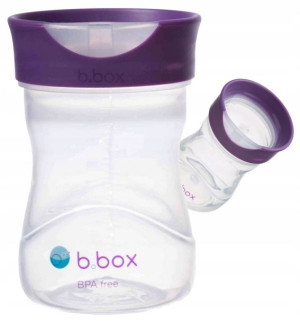 B.box Kubek Treningowy Do Picia 240ml Winogronowy