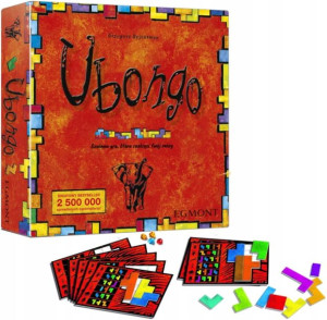 Egmont Ubongo Gra Logiczna Rodzinna Konstrukcje 8+