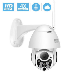 Kamera do monitoringu HD 1080P obrotowa z mikrofonem 5989 BASS POLSKA