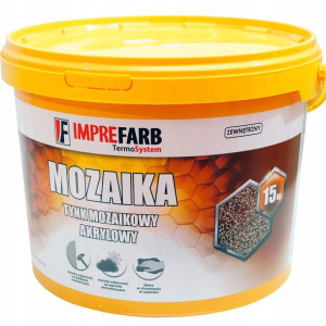 Dekoracyjny Tynk Mozaikowy Żywiczny 15kg IMPREFARB