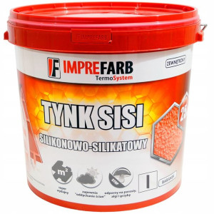 TYNK SISI silikonowo silikatowy 2,0mm 25kg - I gr