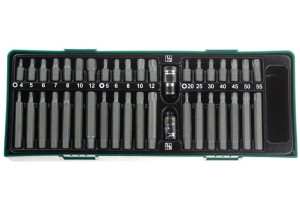 Komplet kluczy wpustowych TORX, XZN, 6-kąne 40 szt. Jonnesway S29H4140SP