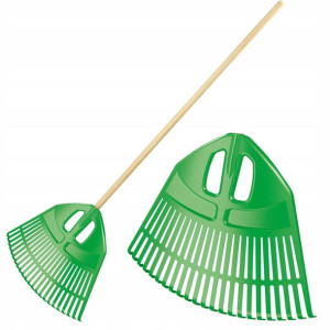 Grabie Do Liści Trawy Plastikowe 496mm Expert Ziel