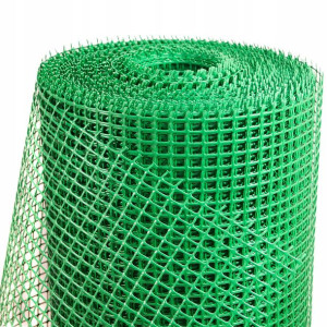 SIATKA PLASTIKOWA zielona 1,2x50m RABATOWA B4
