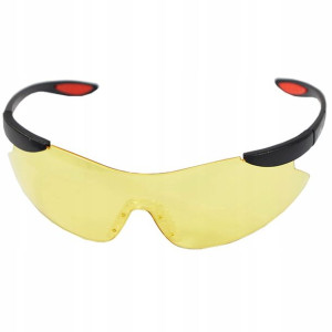 Okulary Ochronne Poliwęglan Gogle Industry Żółte