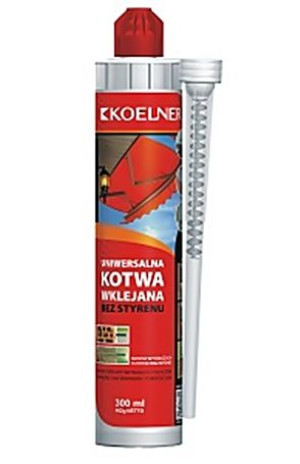 Kotwa Chemiczna Żywica Klej Beton Wklejana 300ml !