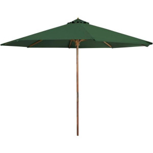 Luksusowy parasol ogrodowy zielony 3 m Fieldmann FDZN 4014