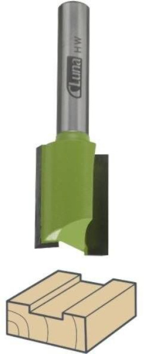 Luna Frez do rowków 12x30x75x12mm z ostrzem czołowym 20999-4508