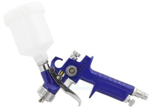 Pistolet Lakierniczy Z Górnym Zbiornikiem Hvlp G-2 Silver