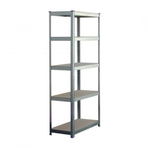 Metalkas Regał Magazynowy 5 Półek 180x90x40cm Nośność 175kg