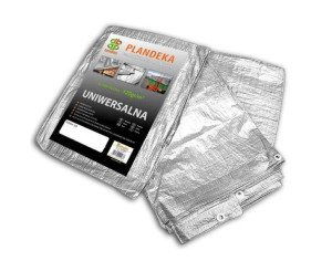 Plandeka Srebrna 120g 3 X 5m Bradas