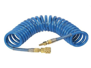 Neo Przewód Pneumatyczny Spiralny 6 X 10mm 5m Poliuretanowy, Ze Złączkami