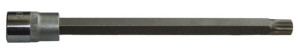 Quatros Klucz SPLINE M8 z nasadką 1/2" L=250mm QS50385A