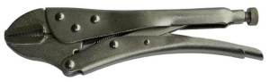 Quatros Szczypce zaciskowe MORS 10" szczęki proste QS53017