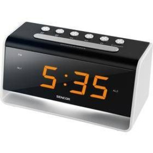 SDC 4400W budzik + LED SENCOR