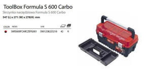 Skrzynka Narzędziowa Formuła S Alu 600