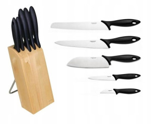 Komplet Zestaw 5 Noży W Bloku 1023782 Fiskars