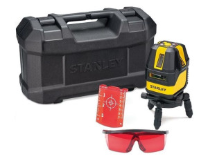 Stanley 4v1h Laser Krzyżowy Wieloliniowy Poziomica Stht77514-1