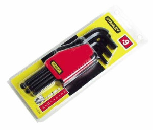 Stanley Klucze Imbusowe 9 Elem. Z Kulką 1,5 - 10mm