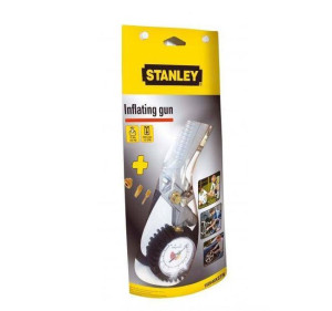Stanley Pistolet Do Pompowania Z Manometrem + 3 Dysze