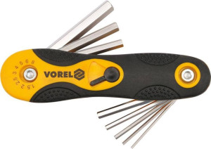 Vorel Klucze Sześciokątne / Hex / 1,5-8mm Kpl. 8szt. 56506