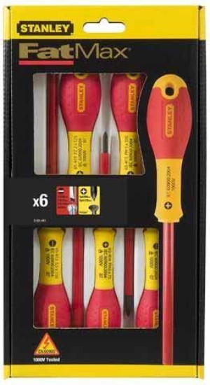 Stanley Wkrętaki 6cz.izolowane Fatmax 0-65-441